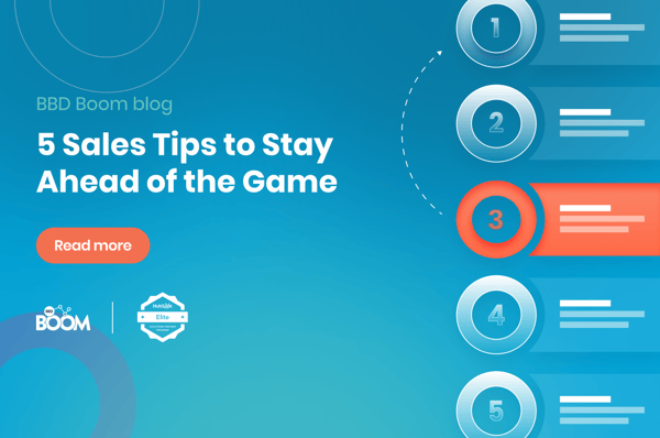 5 Sales Tips to Stay Ahead of the Game