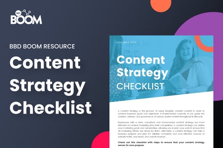 Content Strategy Checklist