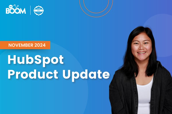 HubSpot Product Update: November 2024