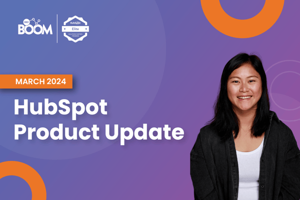 HubSpot Product Update: March 2024