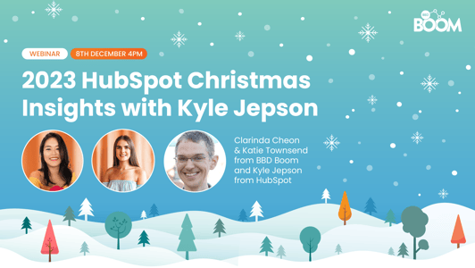 2023 HubSpot Christmas Insights with Kyle Jepson