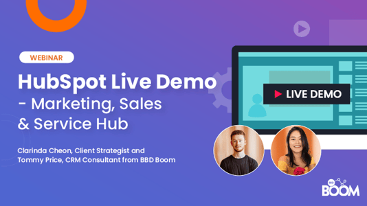 HubSpot Live Demo - Marketing, Sales & Service Hub