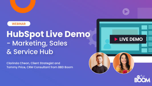 HubSpot Live Demo - Marketing, Sales & Service Hub