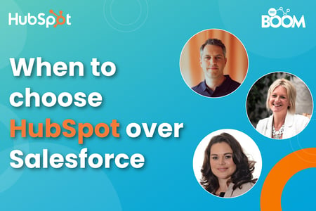 When to choose HubSpot over Salesforce