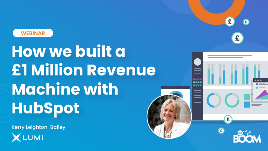 How we built a £1 Million Revenue Machine with HubSpot